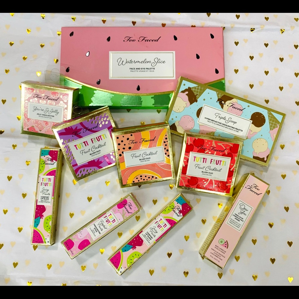 BNIB Too Faced Tutti Frutti 10-Pc. Set